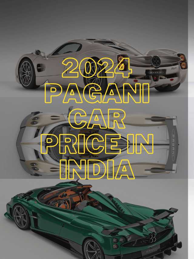 2024 Pagani Car Price in India