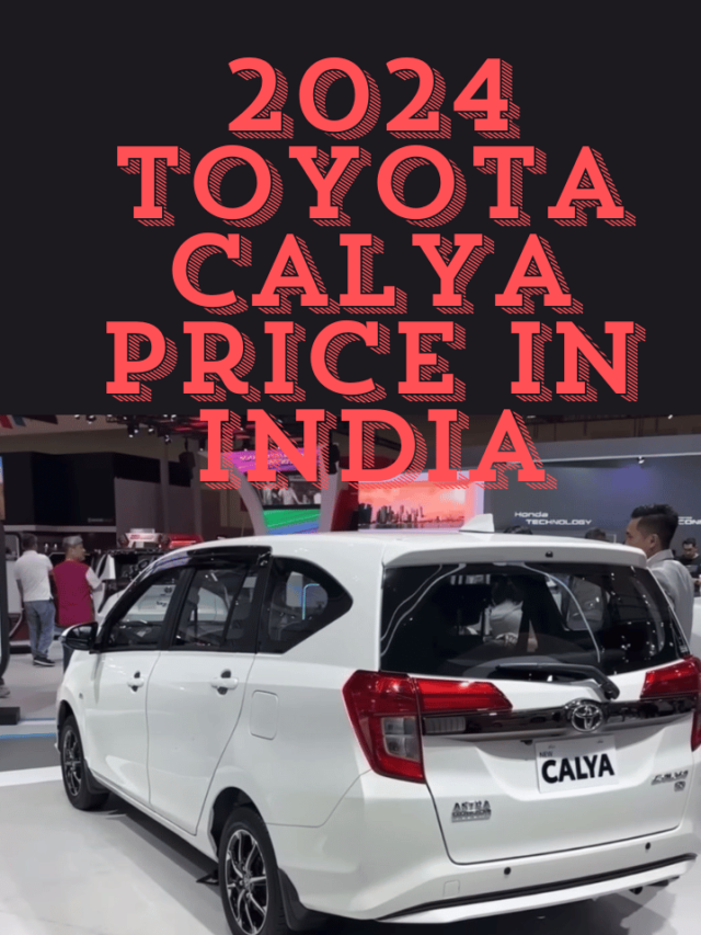 2024 Toyota Calya Price in India